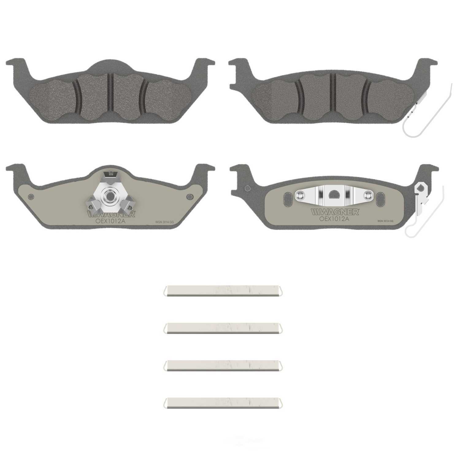 Wagner Premium OEX Ceramic Brake Pad OEX1012A