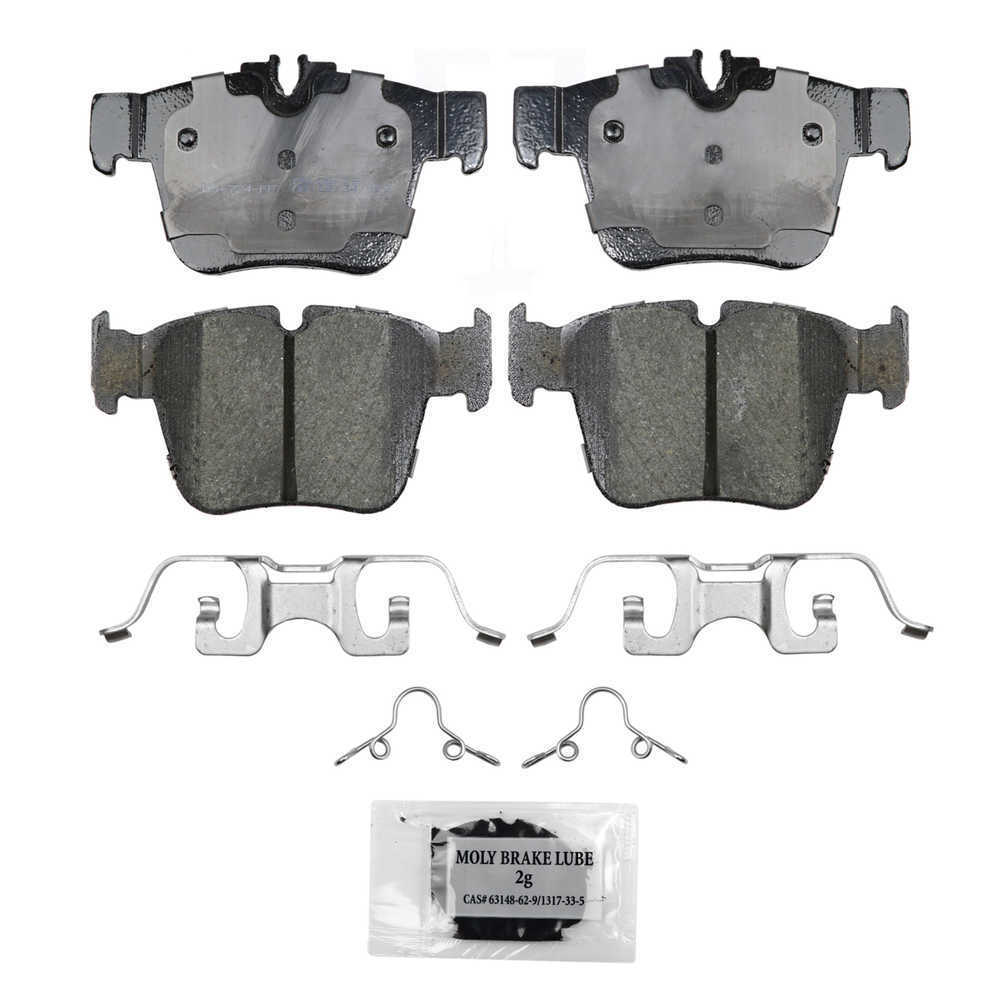 Rr Ceramic Brake Pads  Wagner  ZD1872