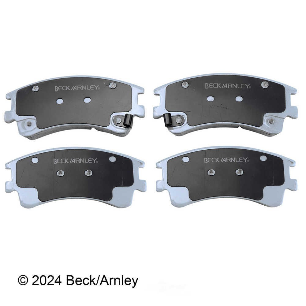 Frt Prem Brake Pads  Beck/Arnley  085-1712