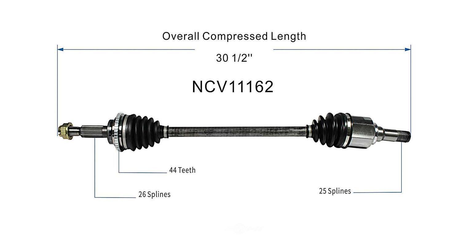 Left New CV Complete Assy   GSP North America   NCV11162