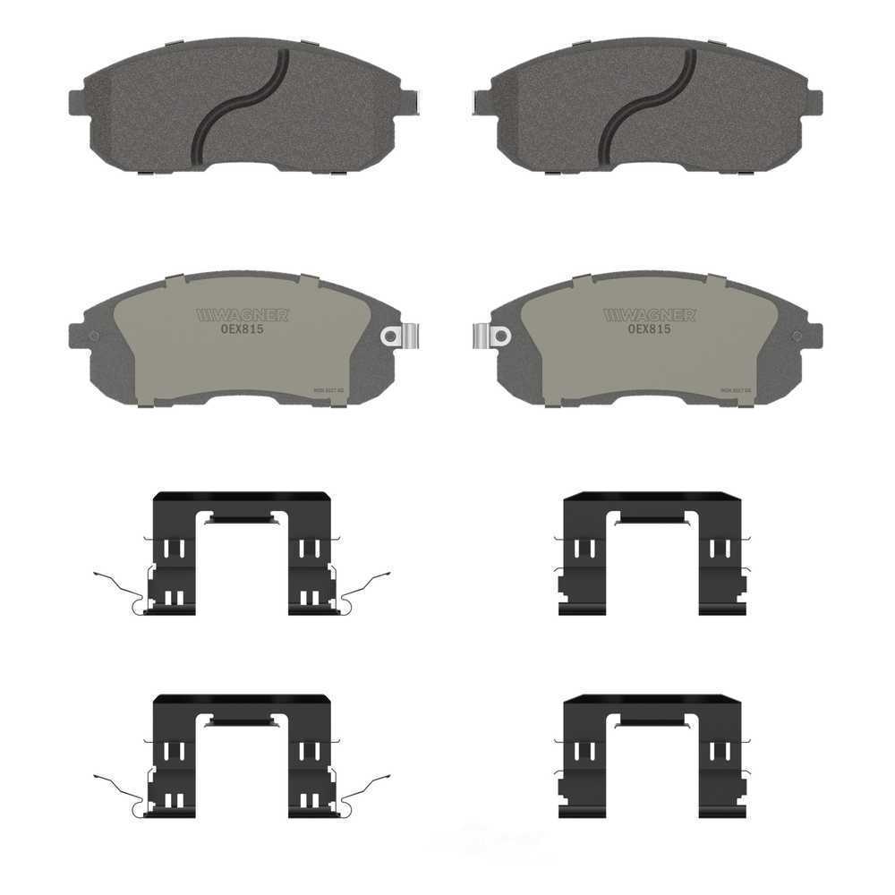 Frt Premium Ceramic Brake Pads  Wagner  OEX815