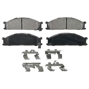 Frt Semi-Met Brake Pads  Wagner  ZX333