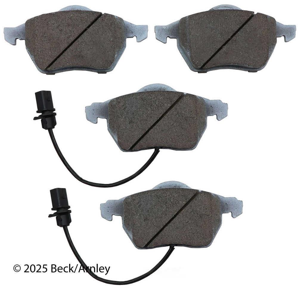 Frt Prem Brake Pads  Beck/Arnley  085-1608