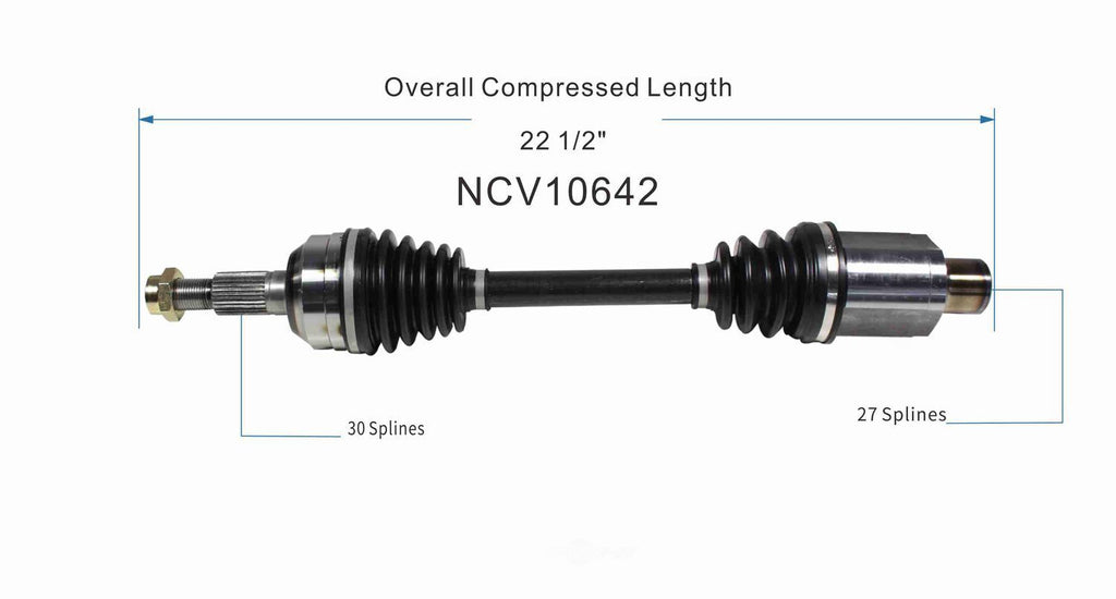 Right New CV Complete Assy   GSP North America   NCV10642