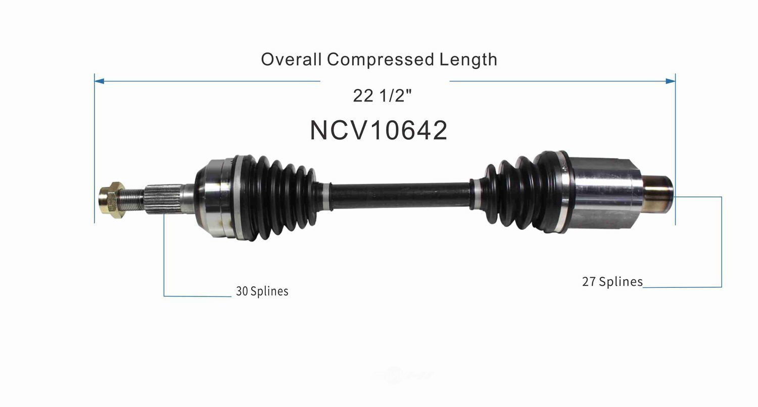 Right New CV Complete Assy   GSP North America   NCV10642