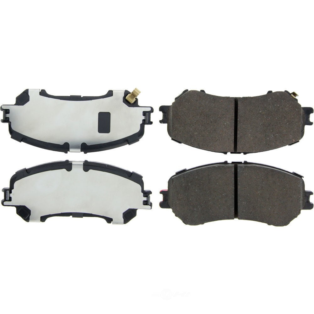 Frt Super Prem Ceramic Brake Pads  Centric Parts  105.17370