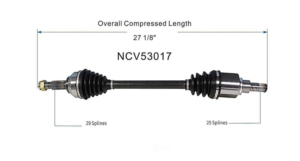 Left New CV Complete Assy   GSP North America   NCV53017