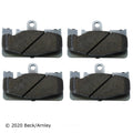 Rr Prem Brake Pads  Beck/Arnley  085-1695