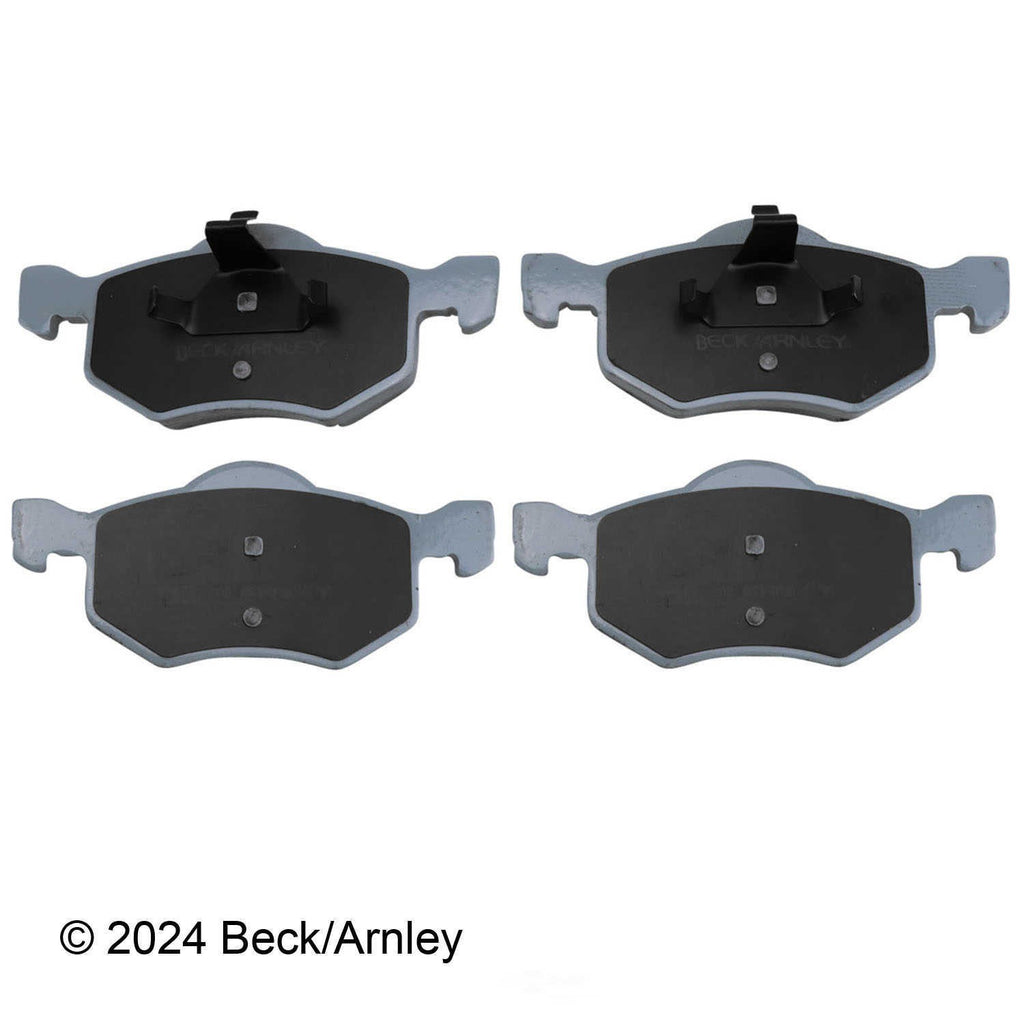 Frt Prem Brake Pads  Beck/Arnley  085-1676