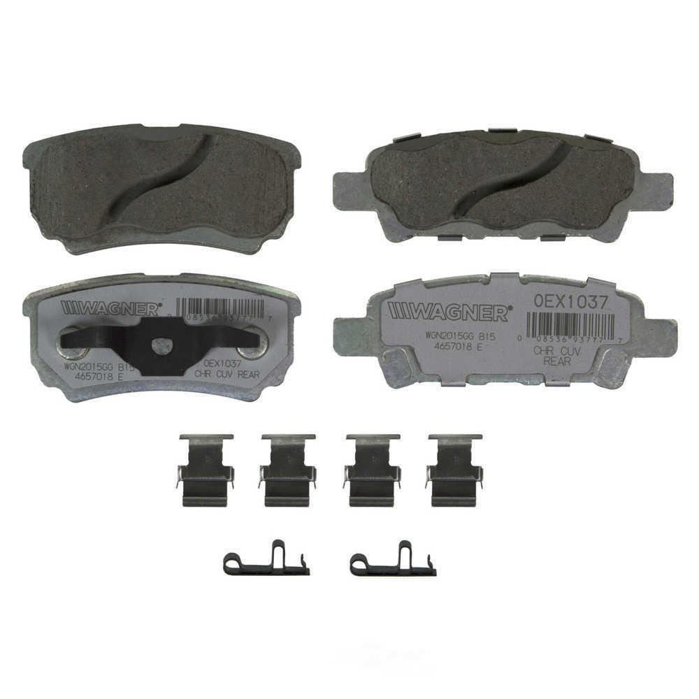 Wagner Premium OEX Ceramic Brake Pad OEX1037
