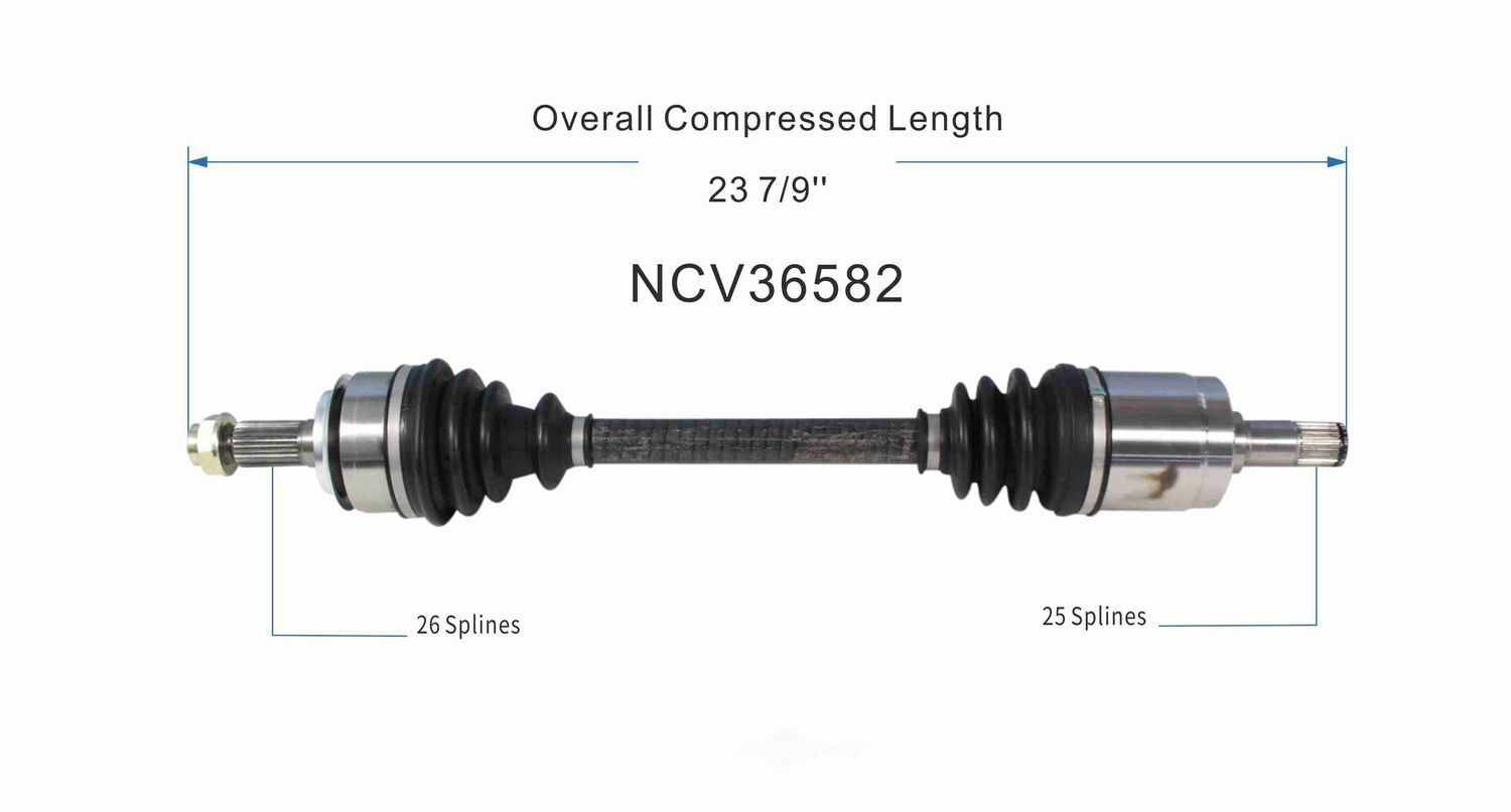 Left New CV Complete Assy   GSP North America   NCV36582