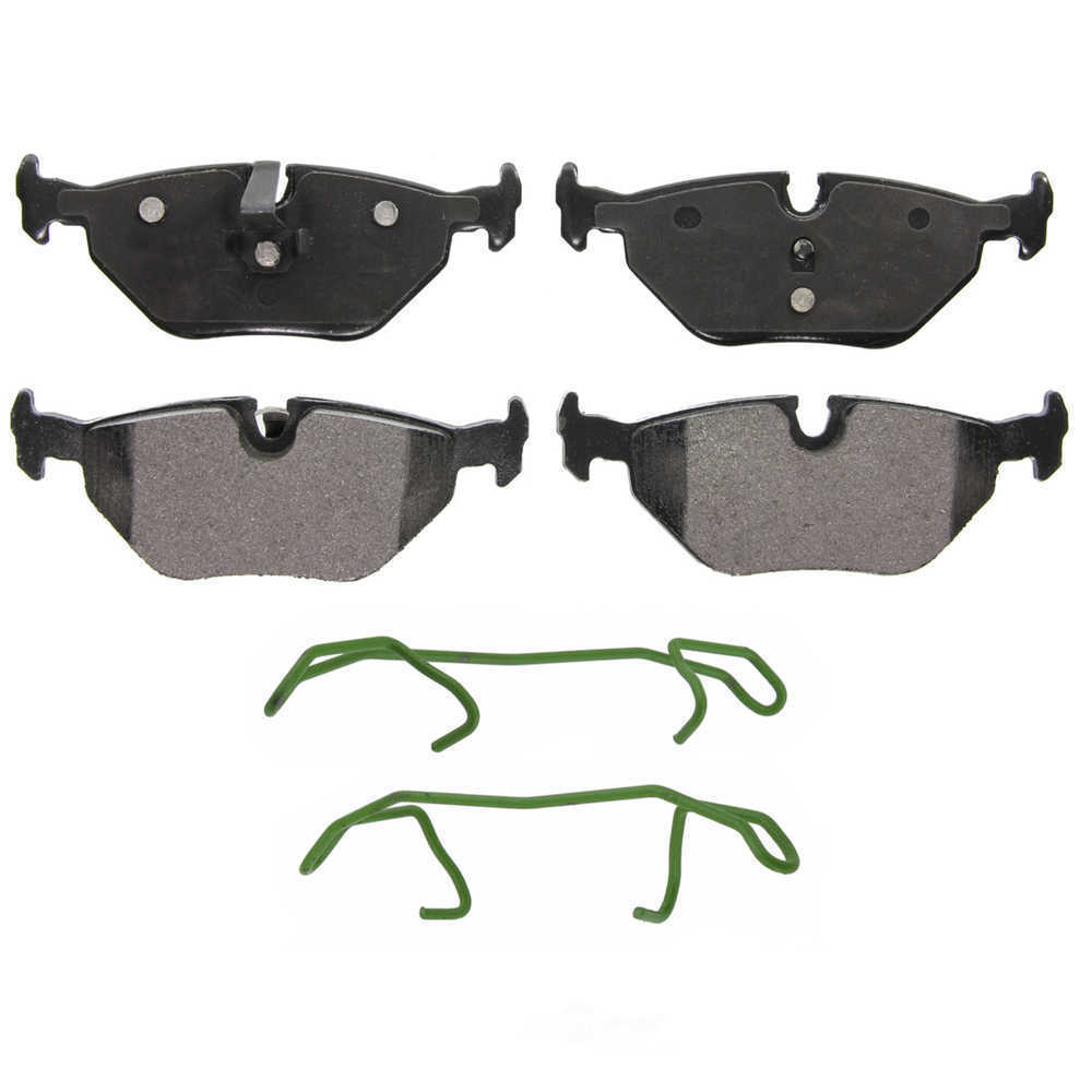 Rr Semi-Met Brake Pads  Wagner  ZX763