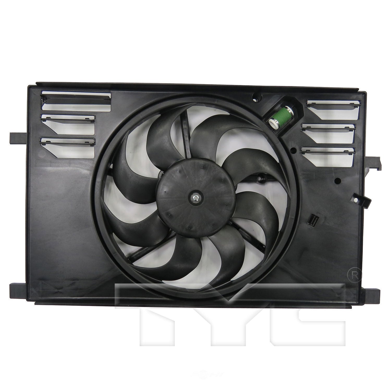 Radiator & Condenser Fan Assy  TYC  623740
