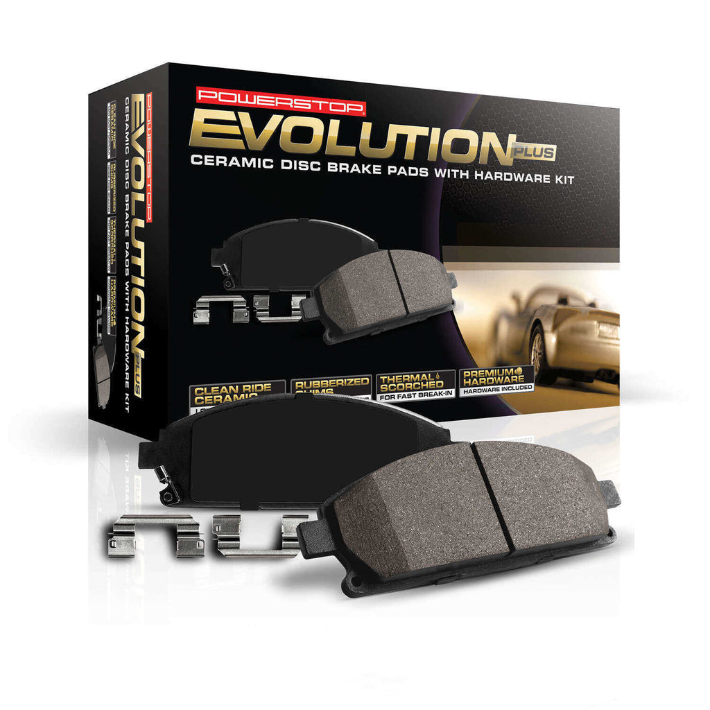 Frt Ceramic Brake Pads  Power Stop  17-1818B