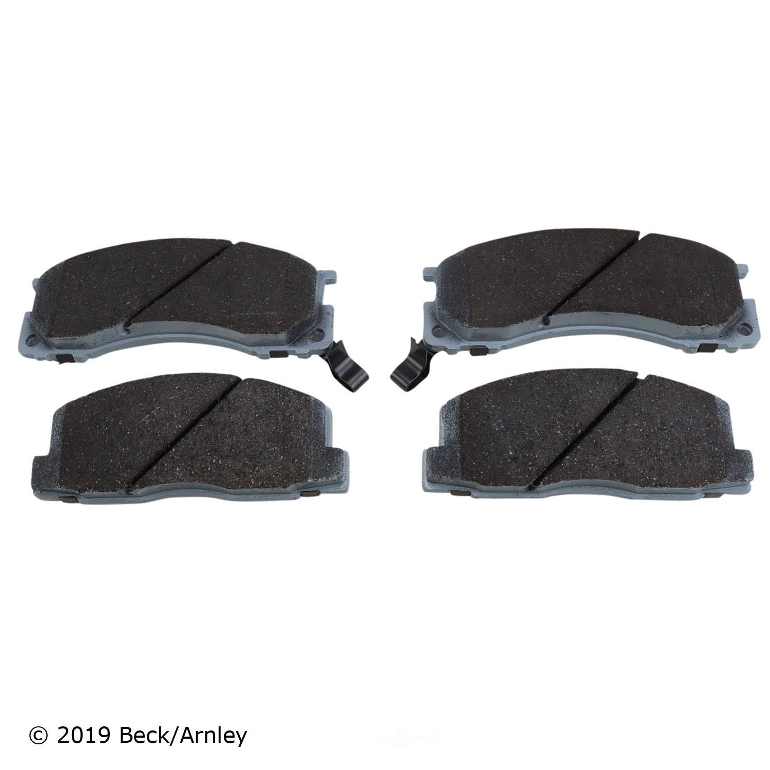 Frt Prem Brake Pads  Beck/Arnley  085-1434