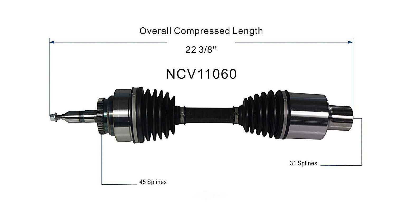 Right New CV Complete Assy   GSP North America   NCV11060