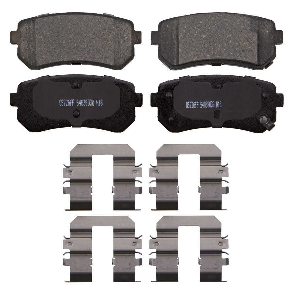 Rr Ceramic Brake Pads  Wagner  ZD1856