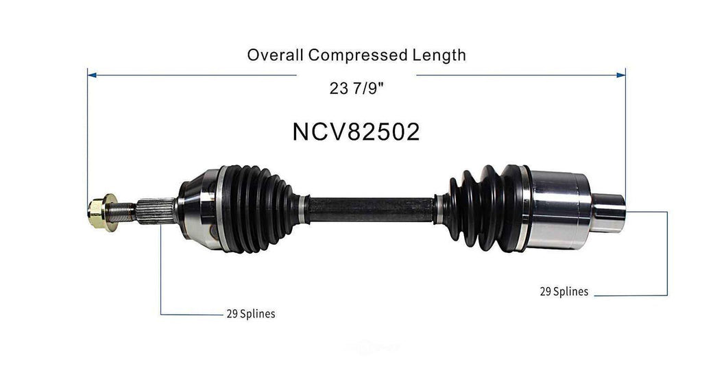 Right New CV Complete Assy   GSP North America   NCV82502