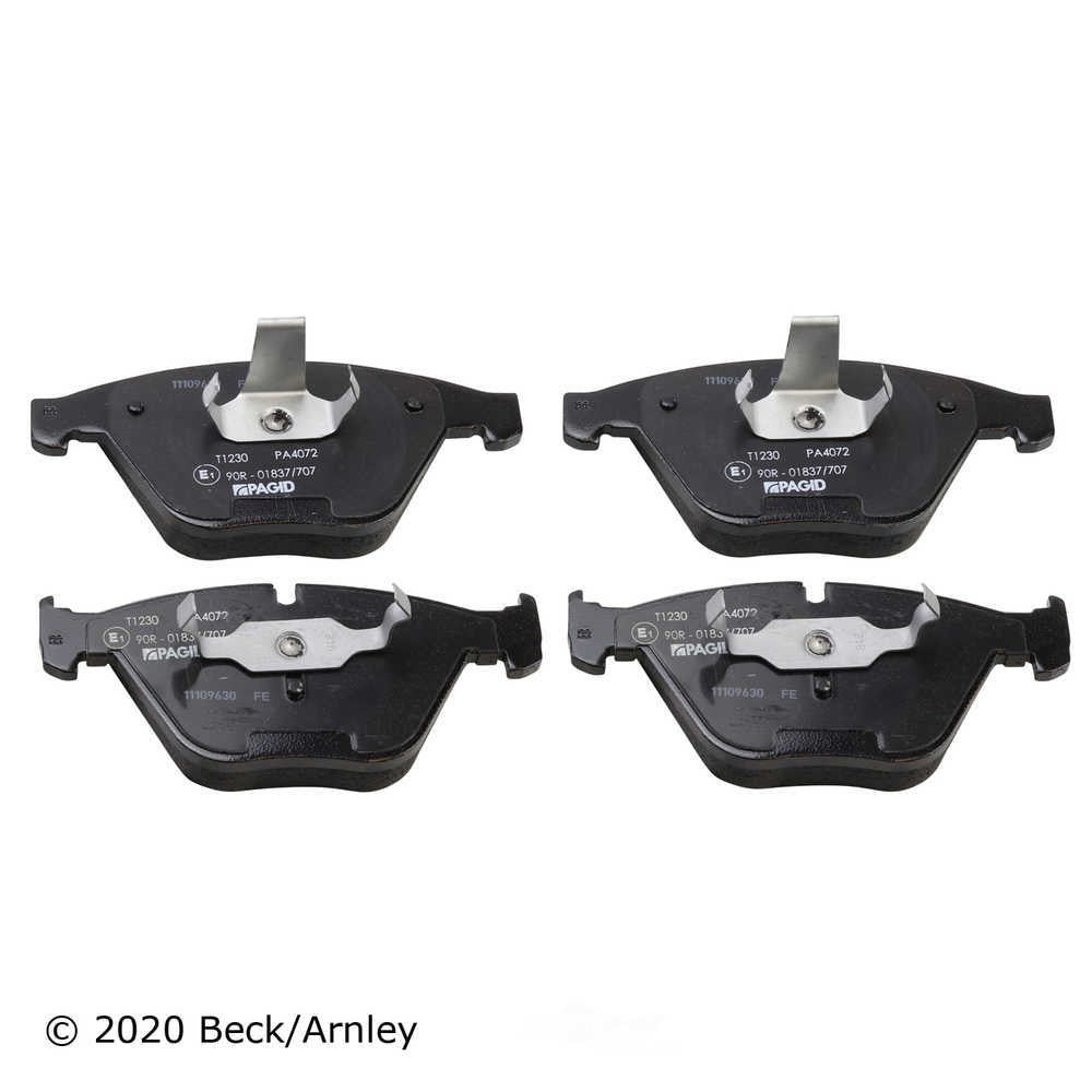 Frt OE Brake Pads  Beck/Arnley  089-1720