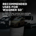 Frt Severe Duty Brake Pads  Wagner  SX1843