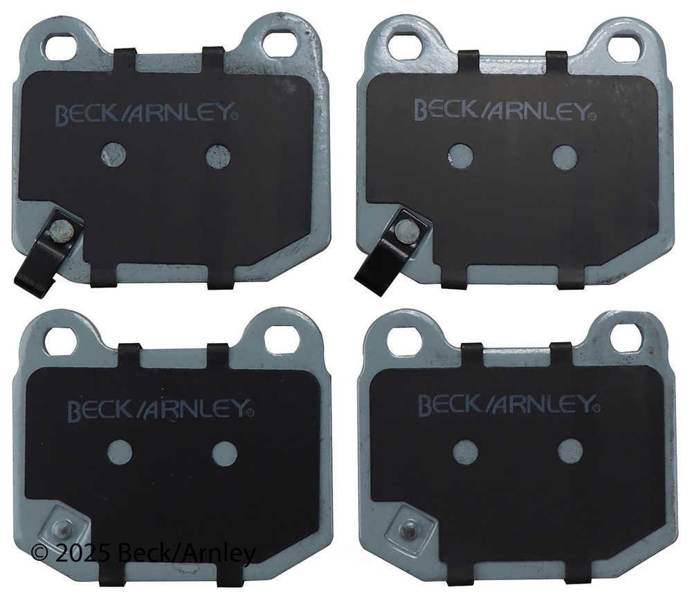 Rr Prem Brake Pads  Beck/Arnley  085-1708