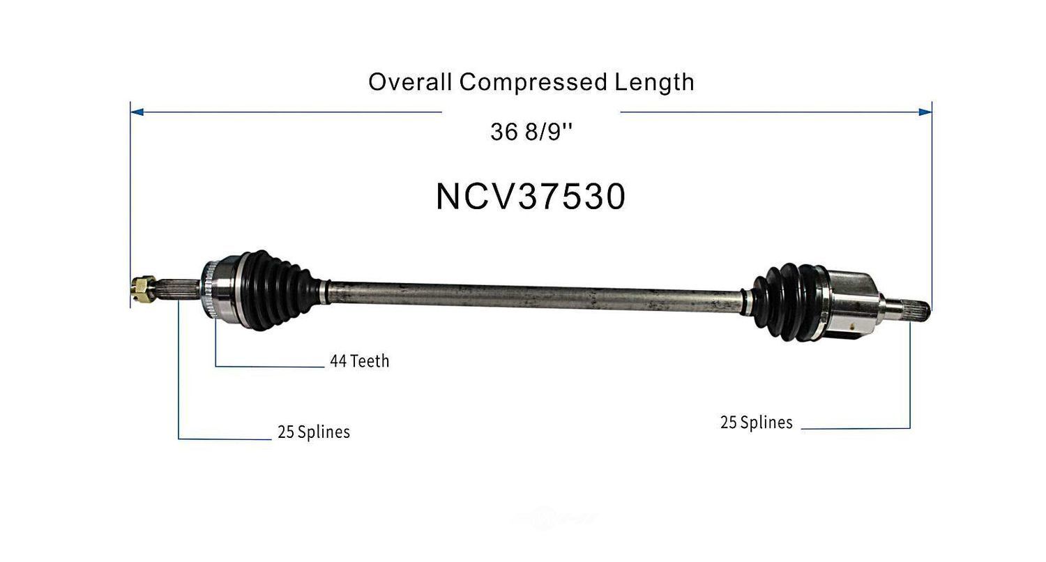 Right New CV Complete Assy   GSP North America   NCV37530