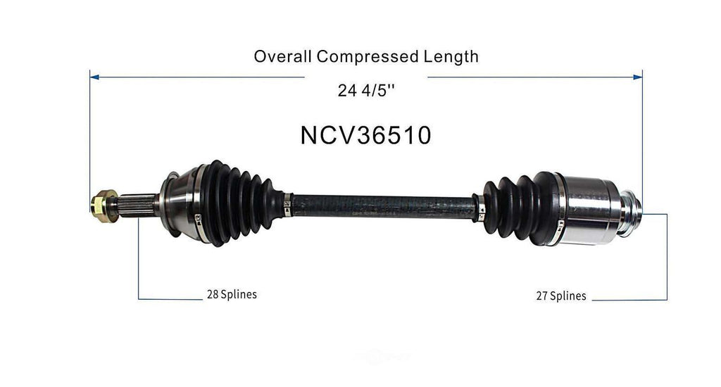 Right New CV Complete Assy   GSP North America   NCV36510