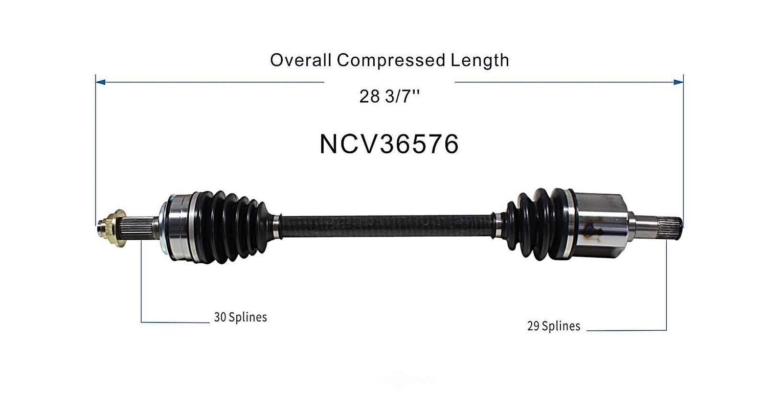 Left New CV Complete Assy   GSP North America   NCV36576