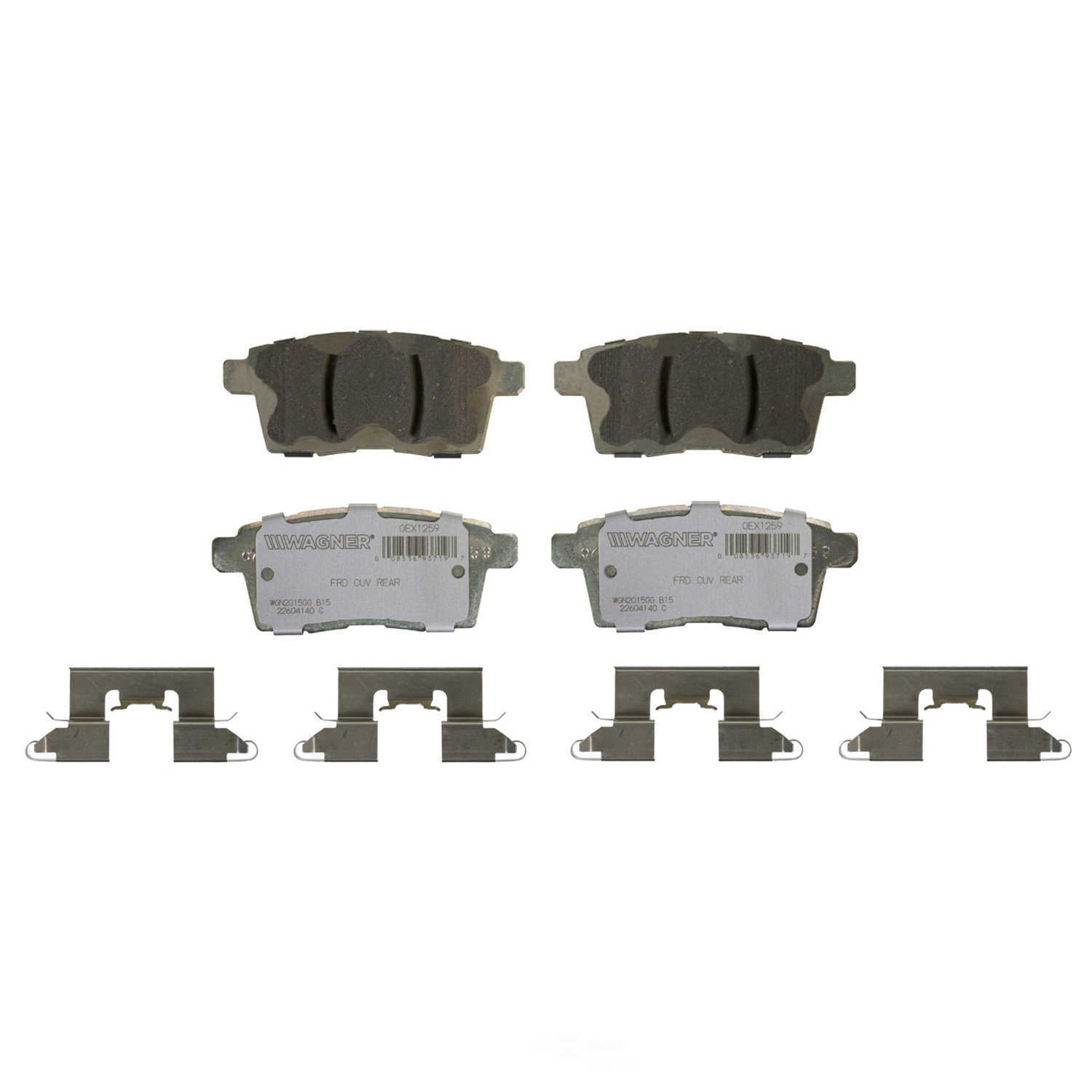 Wagner Premium OEX Ceramic Brake Pad OEX1259