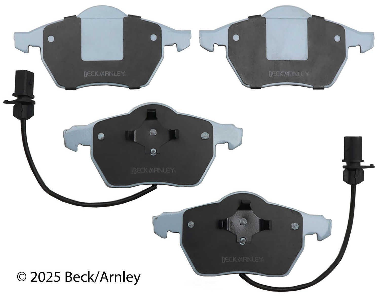 Frt Prem Brake Pads  Beck/Arnley  085-1608