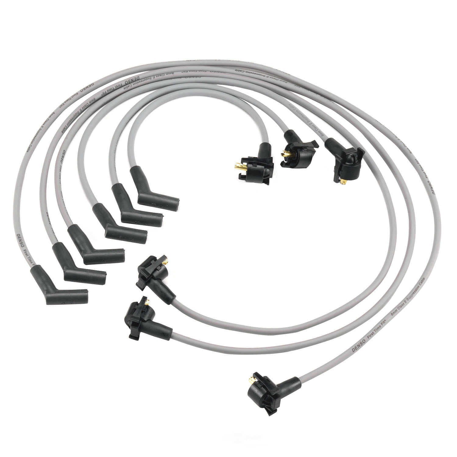 OE Replacement Ign Wire Set  DENSO  671-6100