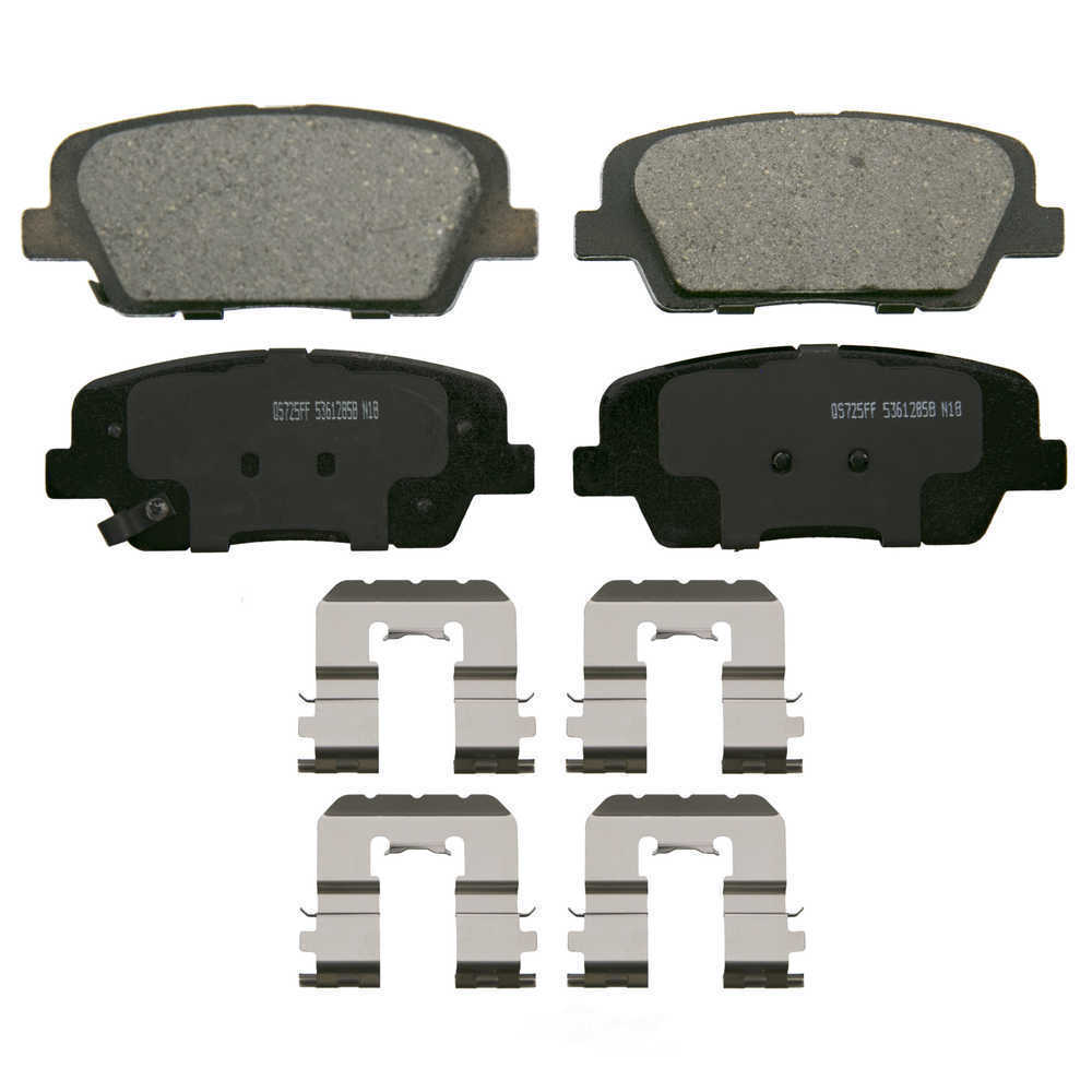 Rr Ceramic Brake Pads  Wagner  ZD1816