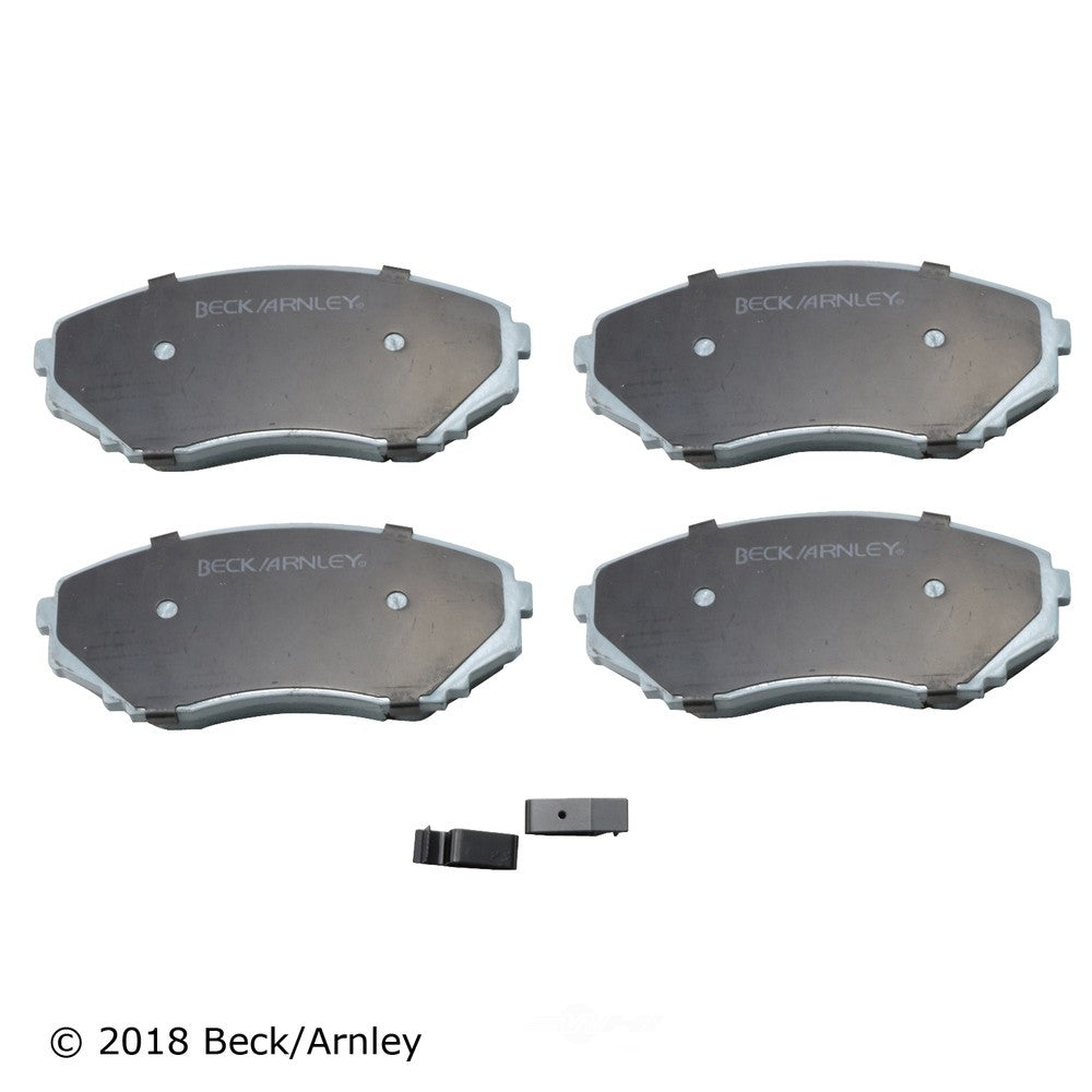 Frt Prem Brake Pads  Beck/Arnley  085-1458
