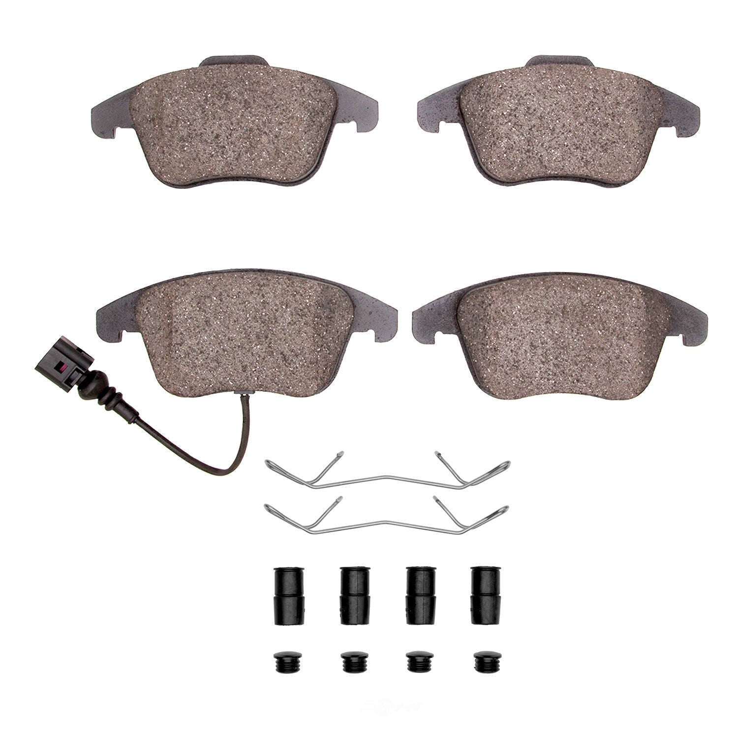 Frt Low Metal Brake Pads  DFC  1552-1375-01