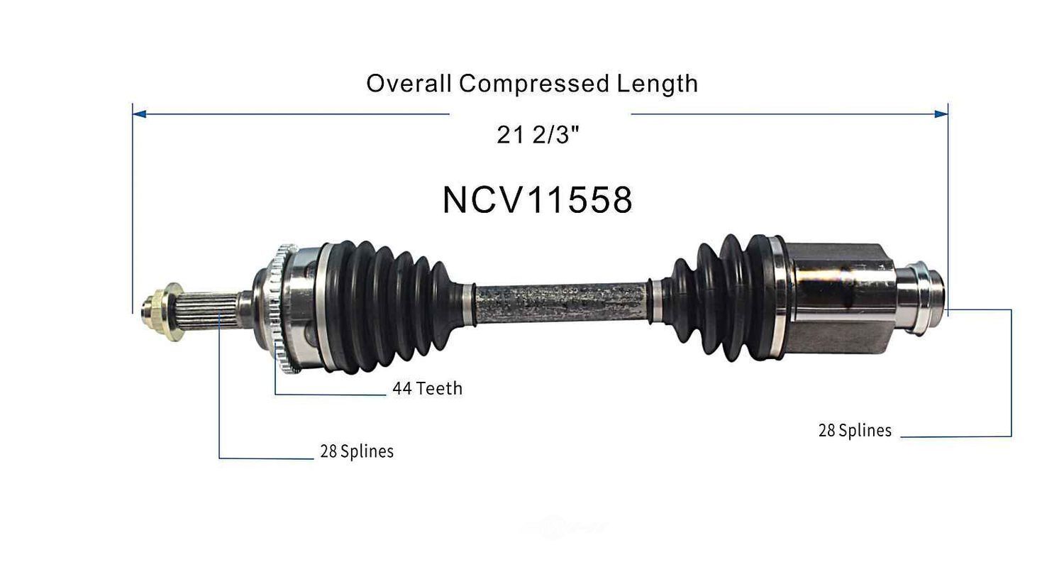 Right New CV Complete Assy   GSP North America   NCV11558