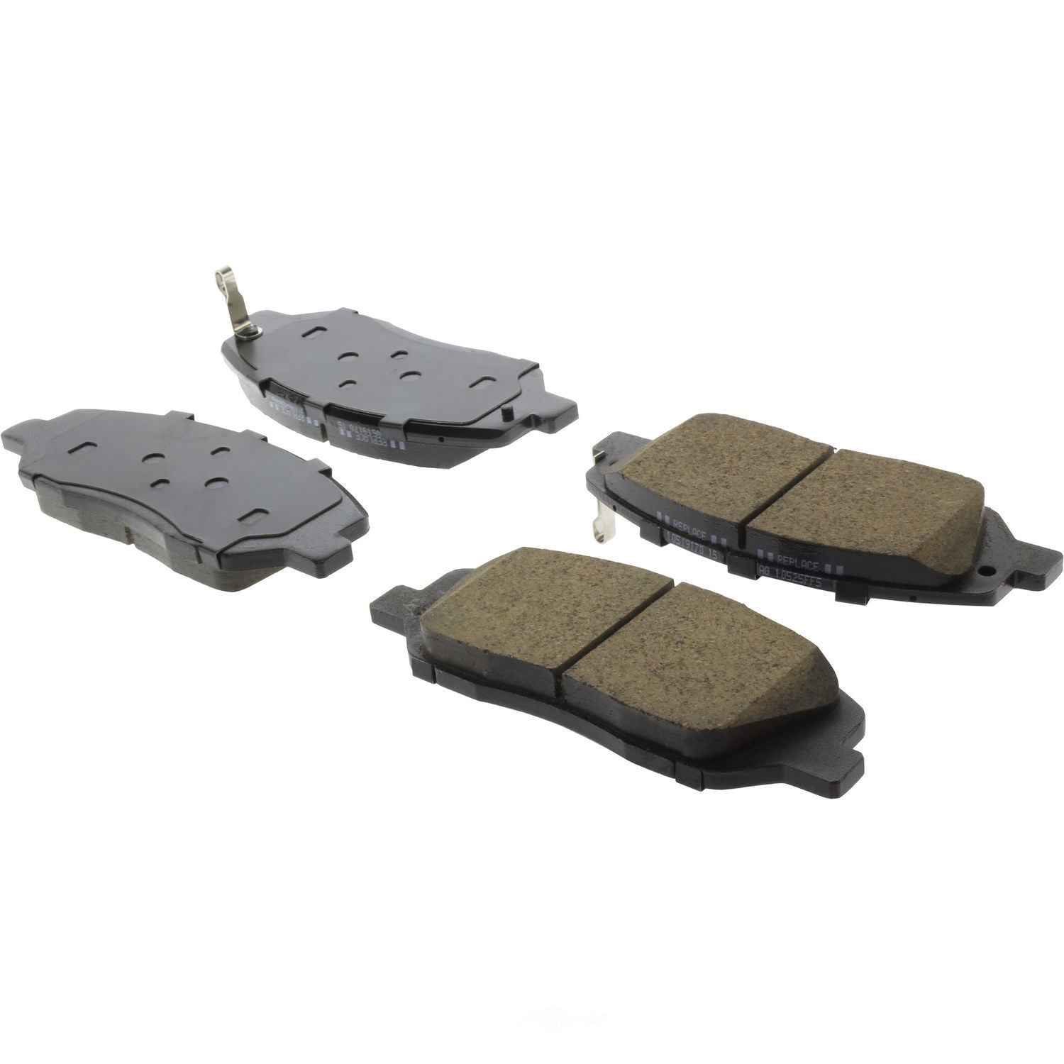 Frt Super Prem Ceramic Brake Pads  Centric Parts  105.19170