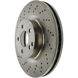 Frt Drilled Brake Rotor  Centric Parts  228.35078