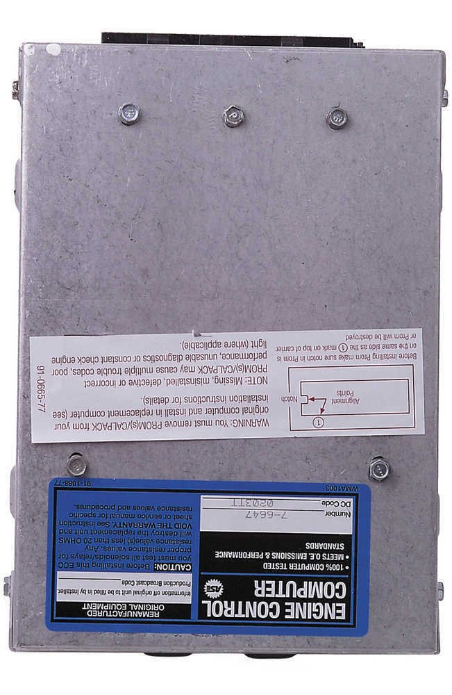 Reman Electronic Ctrl Unit  Cardone Industries  78-6647