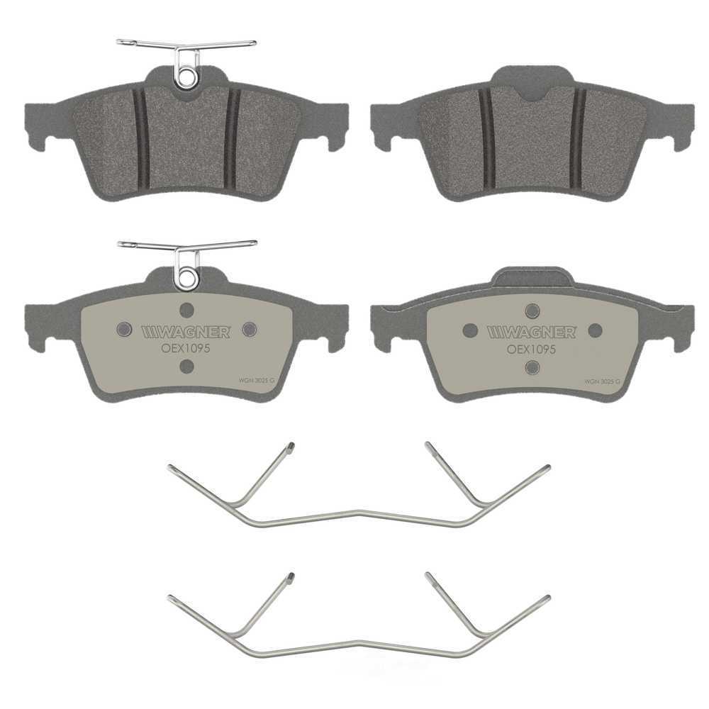 Rr Premium Ceramic Brake Pads  Wagner  OEX1095