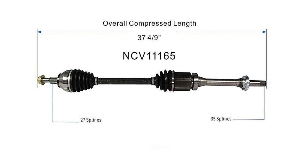 Right New CV Complete Assy   GSP North America   NCV11165