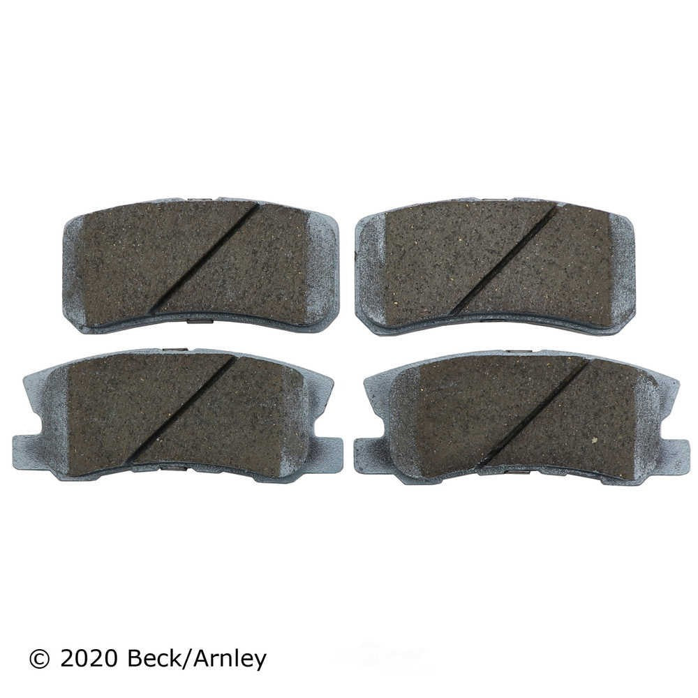 Rr Prem Brake Pads  Beck/Arnley  085-1680