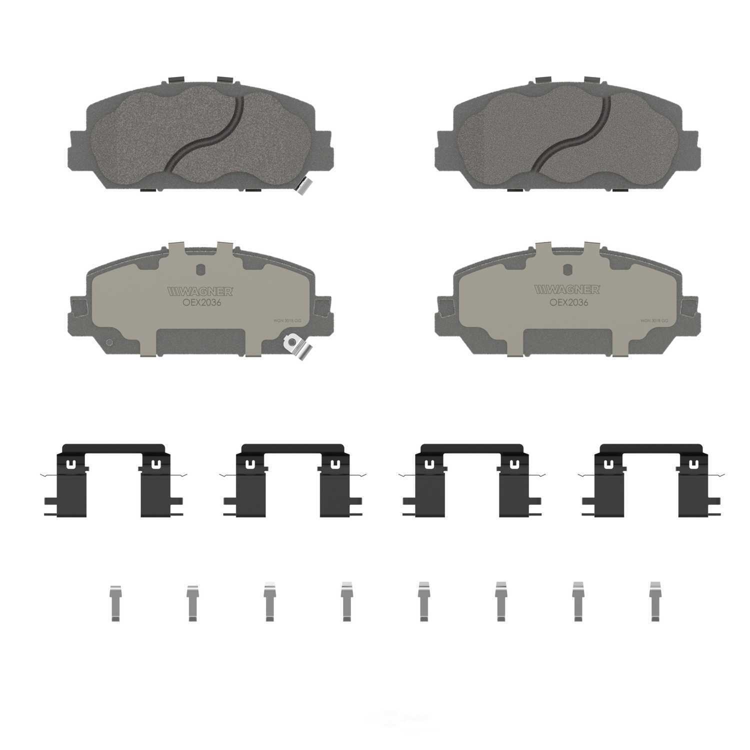 Wagner Premium OEX Ceramic Brake Pad OEX2036