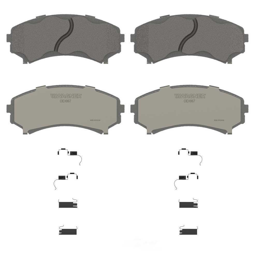 Wagner Premium OEX Ceramic Brake Pad OEX867