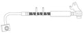 Rr Brake Hose  Centric Parts  150.58304