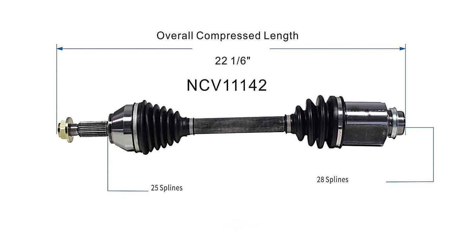 Right New CV Complete Assy   GSP North America   NCV11142