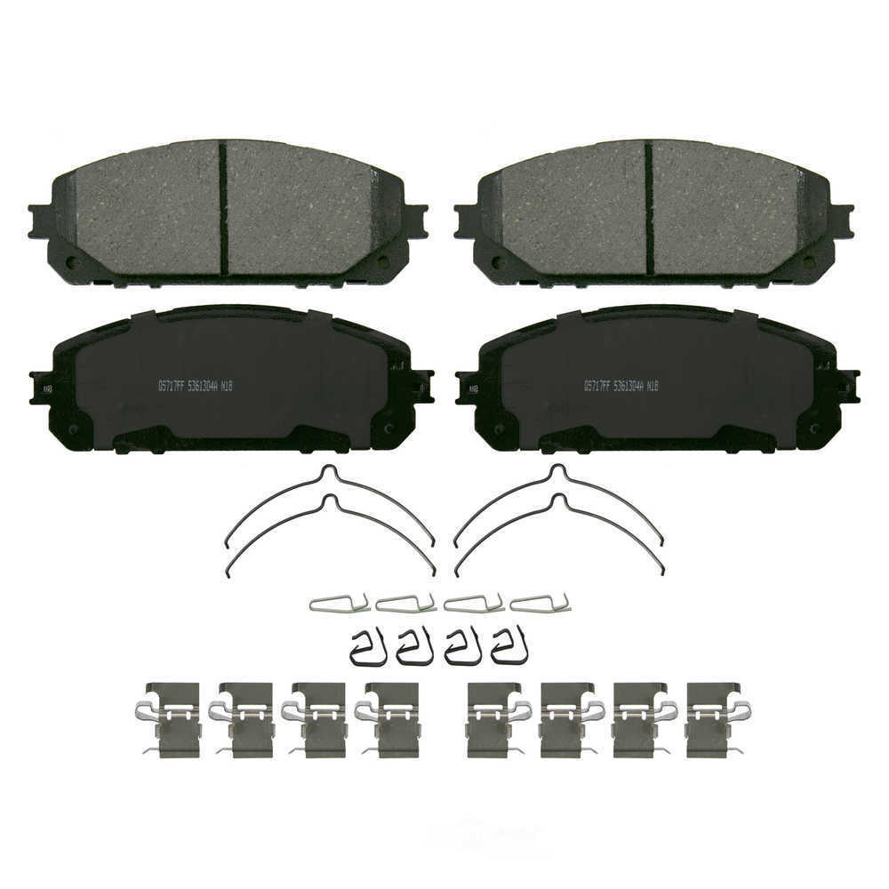 Frt Ceramic Brake Pads  Wagner  ZD1843