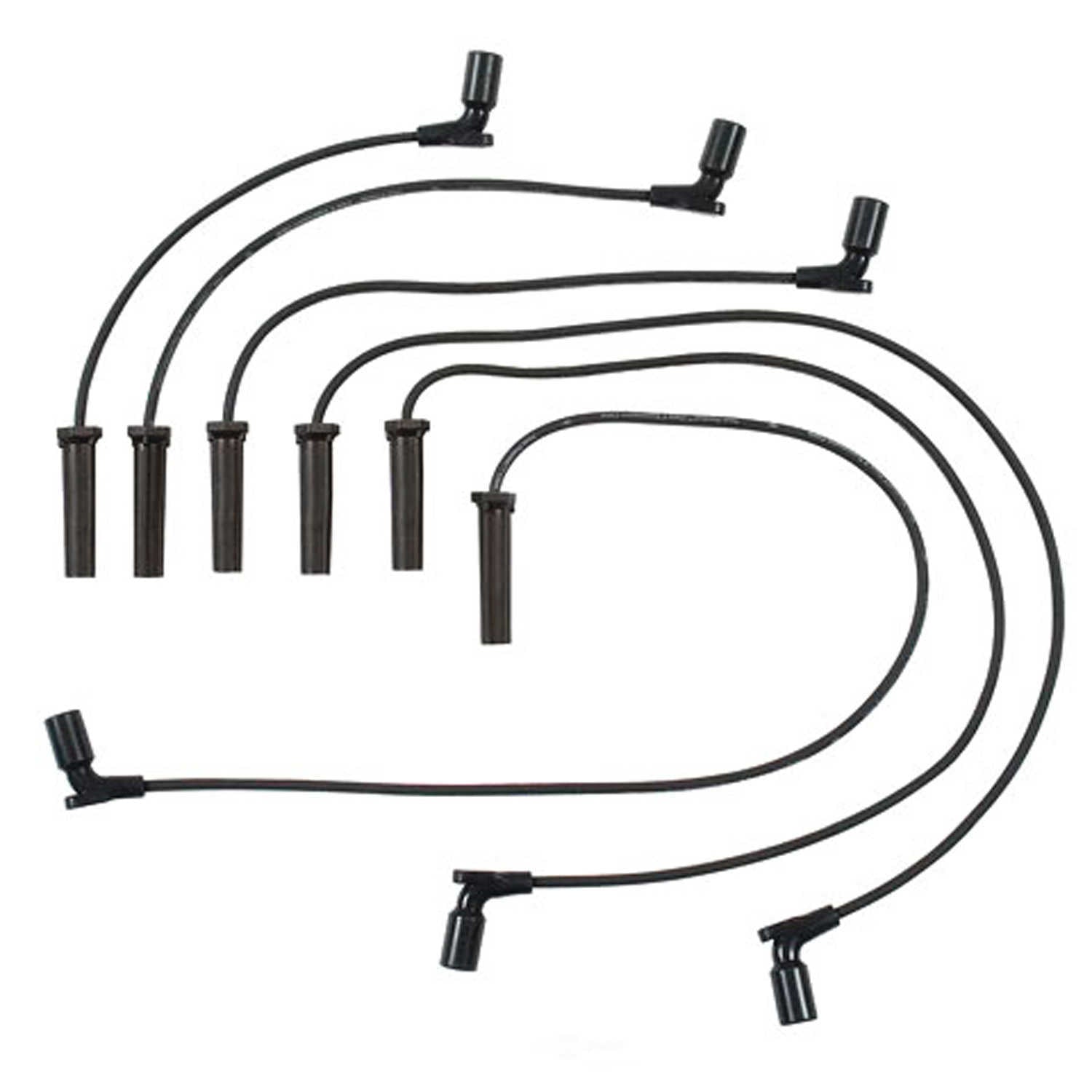 OE Replacement Ign Wire Set  DENSO  671-6258