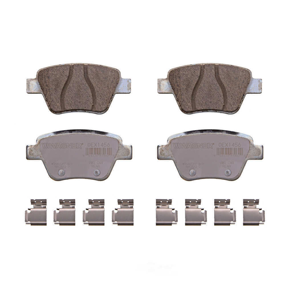 Rr Premium Ceramic Brake Pads  Wagner  OEX1456