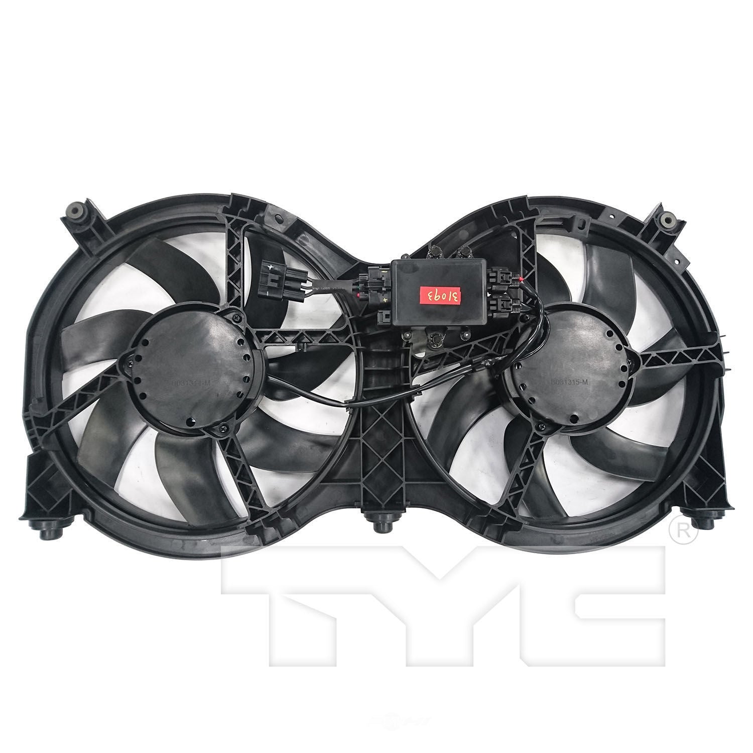Radiator & Condenser Fan Assy  TYC  623760