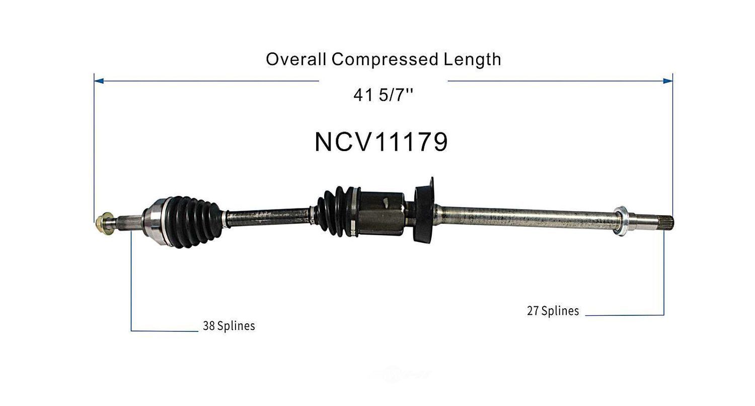 Right New CV Complete Assy   GSP North America   NCV11179